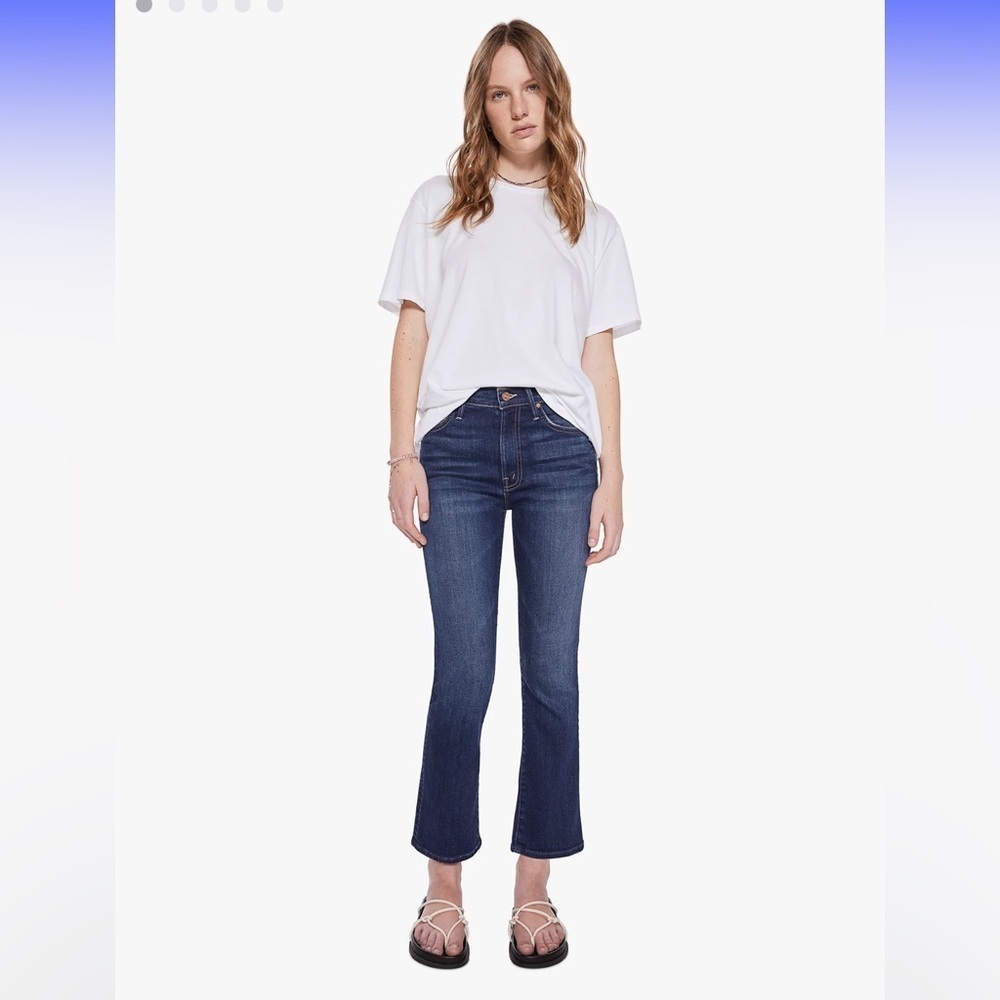 Mother Insider Ankle Fray Size 32 NWT